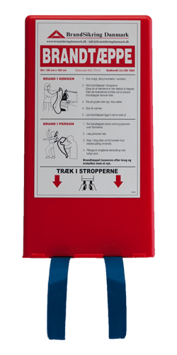 Brandtæppe mellem Brandtæppe mellem