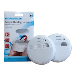 Magnetbeslag til røgalarmer lille Magnetbeslag til røgalarmer lille