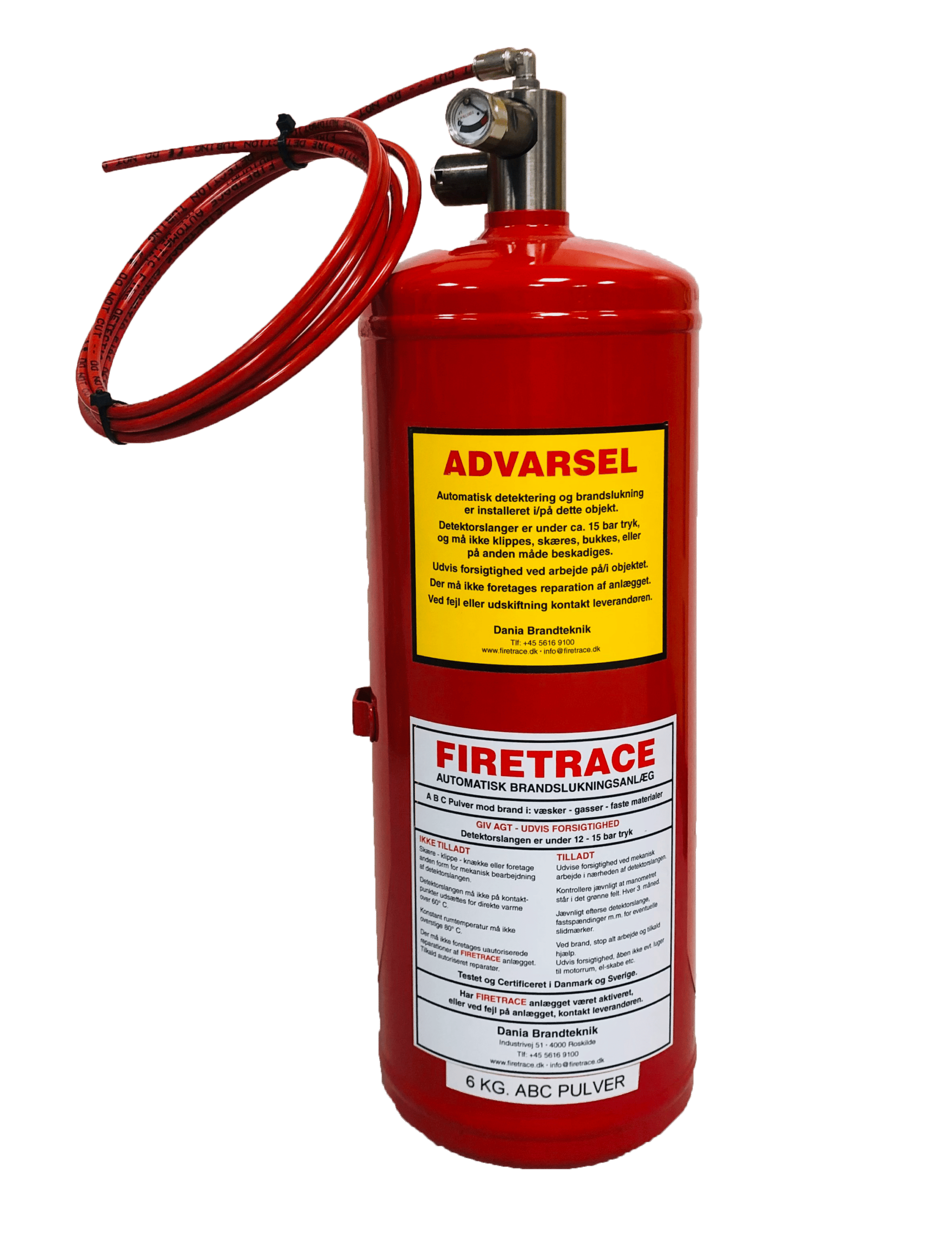 Brandslukker firetrace Brandslukker firetrace