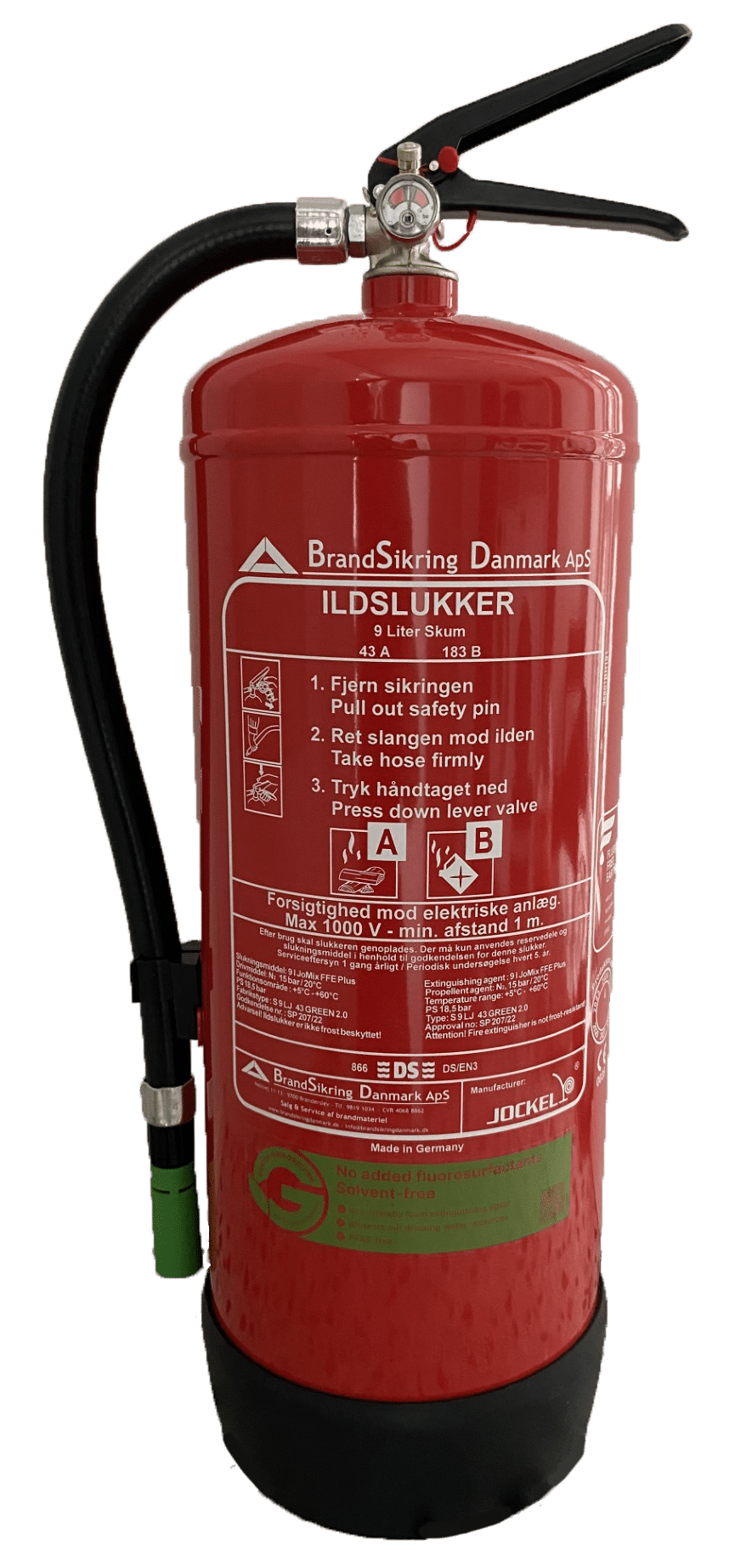 Brandslukker 2024 fritlagt